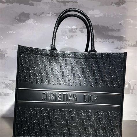 christian Dior Black tote bag